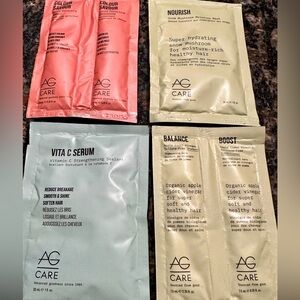 Lot of AG Care Hair Samples 5 Samples